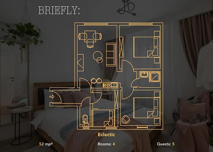 Eclectic 3 Bedroom Calea Victoriei By Urbanesq شقة