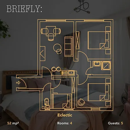 Eclectic 3 Bedroom Calea Victoriei By Urbanesq Apartman